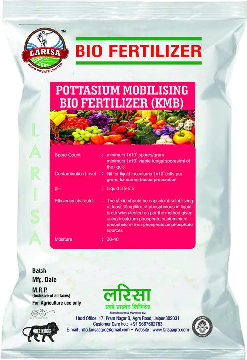 LARISA Potash (KMB – Potash Mobilizing Bacteria )